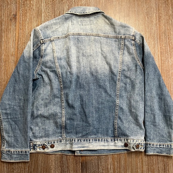 Lucky Brand The Tomboy Trucker Denim Jacket XL TG Blue Wash - Picture 11 of 14